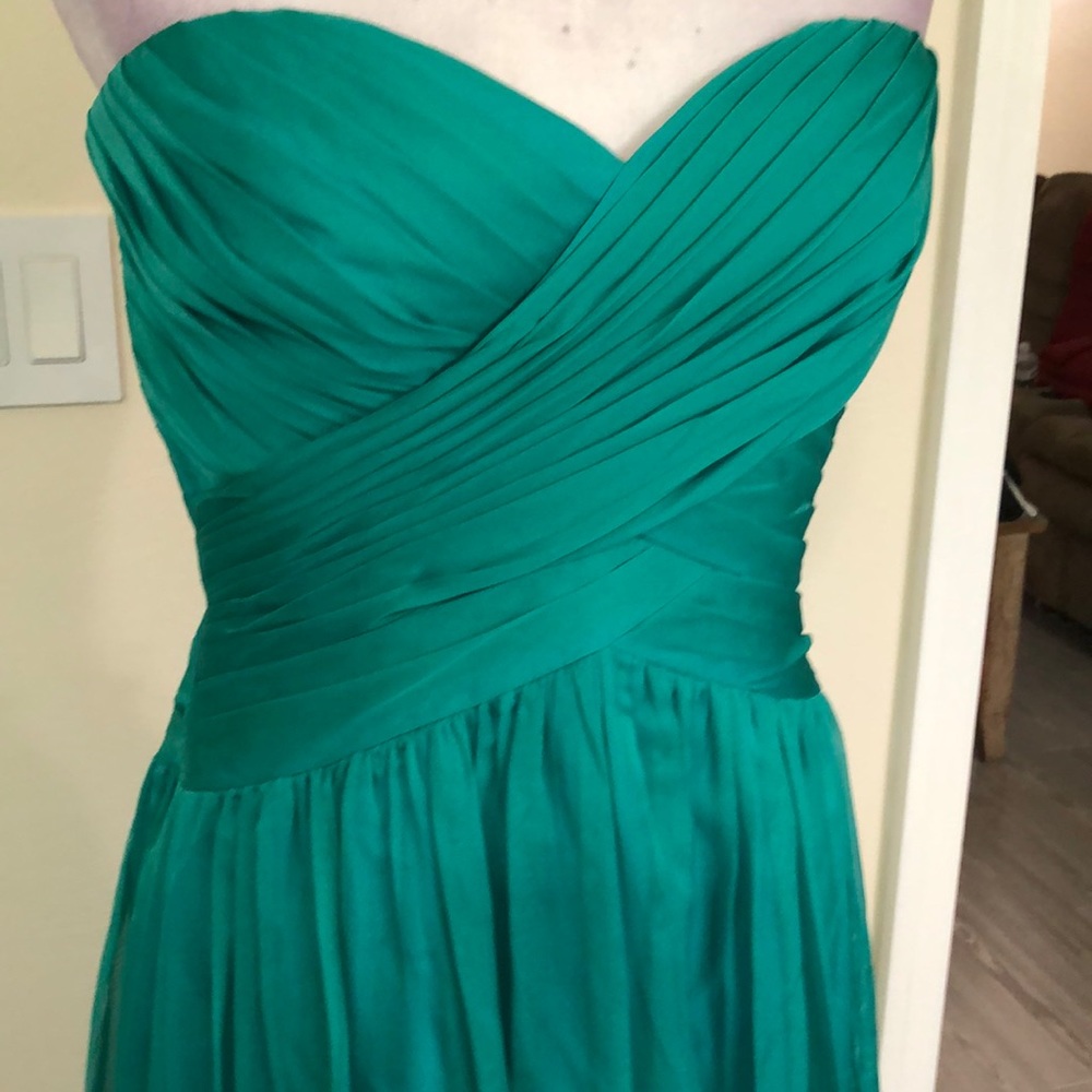 Lagoon green chiffon maxi - Picture 8 of 10